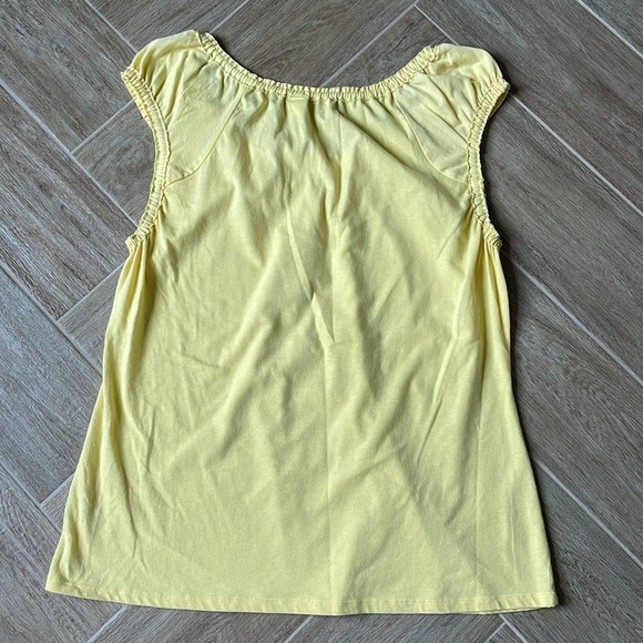 + LIZ & CO. + Yellow Tank Top - Picture 2 of 5